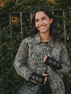 Noir Star Clouté - Chaussons Rockett St George