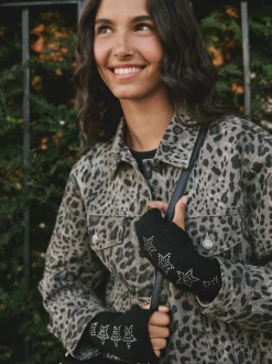 Noir Star Clouté - Chaussons Rockett St George