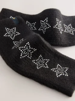 Noir Star Clouté - Chaussons Rockett St George