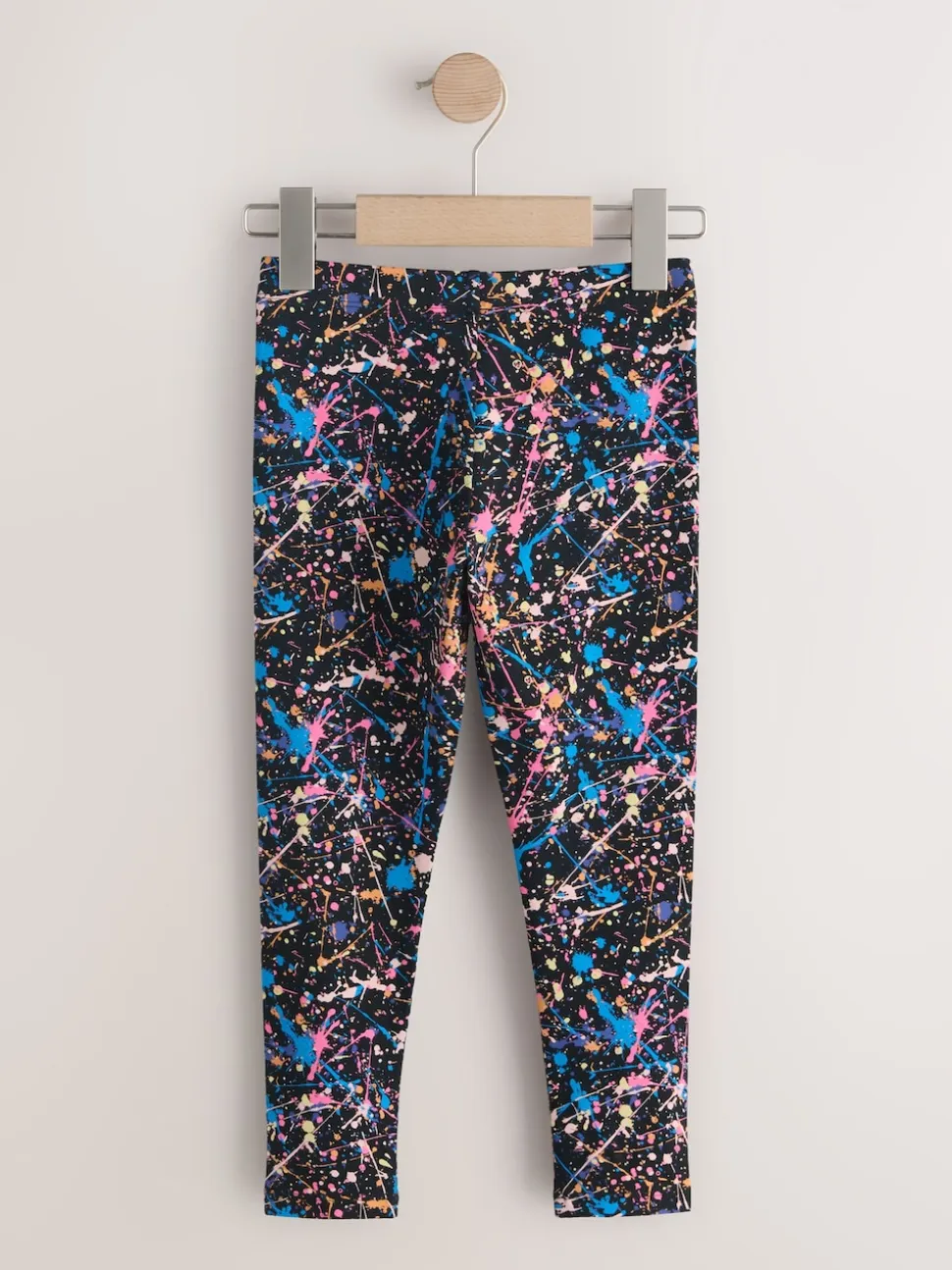 Noir tacheté - Leggings (3-16ans)
