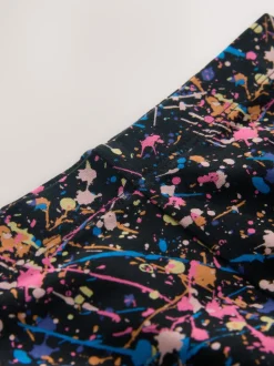 Noir tacheté - Leggings (3-16ans)