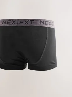 Noir taille chinée - Lot de 5 boxers Hipster