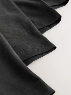 Noir taille chinée - Lot de 5 boxers Hipster