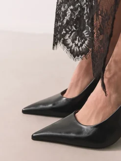 Noir/Animal - Chaussures à talons Forever Comfort® à bout pointu et à bride arrière