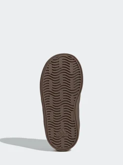 Noir/Blanc - adidas Vl Cour 3.0 Baskets bébé à crochets et boucles