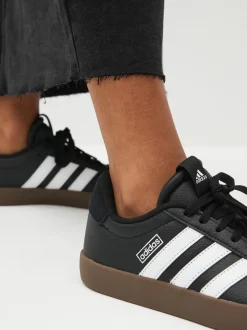 Noir/Blanc - Adidas VL Court 3.0 Formateurs