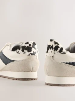 Noir/Blanc - Baskets à lacets