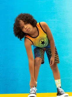 Noir/Blanc - Baskets montante Converse Chuck Taylor All Star pour bébé