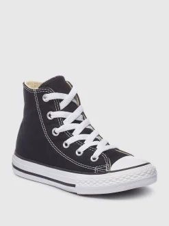 Noir/Blanc - Baskets montantes Converse Chuck Taylor junior