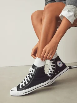 Noir/Blanc - Converse Chuck Taylor All Star High Trainers
