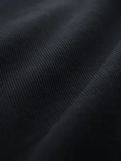 Noir/Blanc - Débardeur sans manches à bordure en maille contrastante et col dégagé