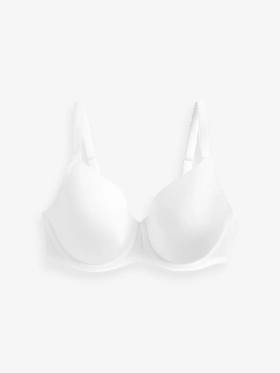 Noir/Blanc - DD Light Pad Soutien-gorge T-shirt à bonnets lissants 2 Pack