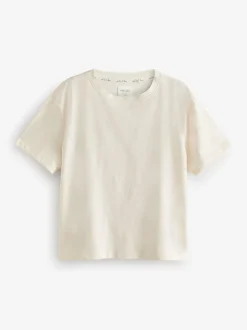 Noir/Blanc - 100de pyjamas % coton Manches Courts 2