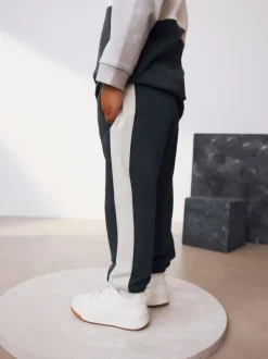 Noir/Blanc - Ensemble T-shirt et Jogging à manches longues (3mths-7yrs)