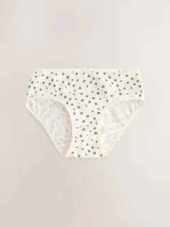 Noir/Blanc - Lot 5 caleçons à imprimé ditsy (1.5-16ans)