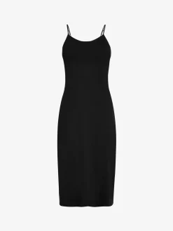 Noir/Blanc - Lot de 2 nuisettes en coton naturellement rafraîchissant