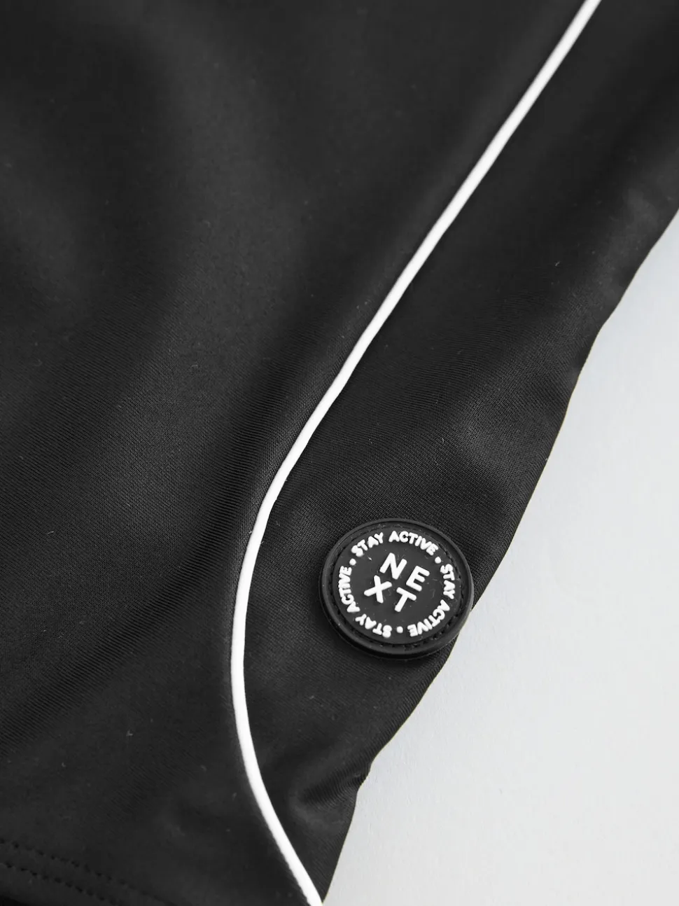 Noir/Blanc - Maillot de bain Racerback (3-16ans)