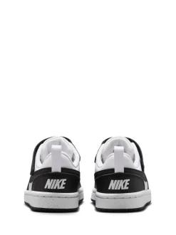 Noir/Blanc - Nike Baskets Junior Court Borough Low Recraft