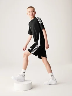 Noir/Blanc - Short adidas Tiro 24 enfant