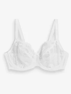 Noir/Blanc - Soutien-gorge en dentelle DD+ 2 Pack