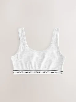 Noir/Blanc/Gris - Crop Tops 3 Pack (5-16ans)