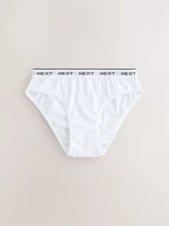 Noir/Blanc/Gris - Lot de 7 slips de bikini (5-16 ans)