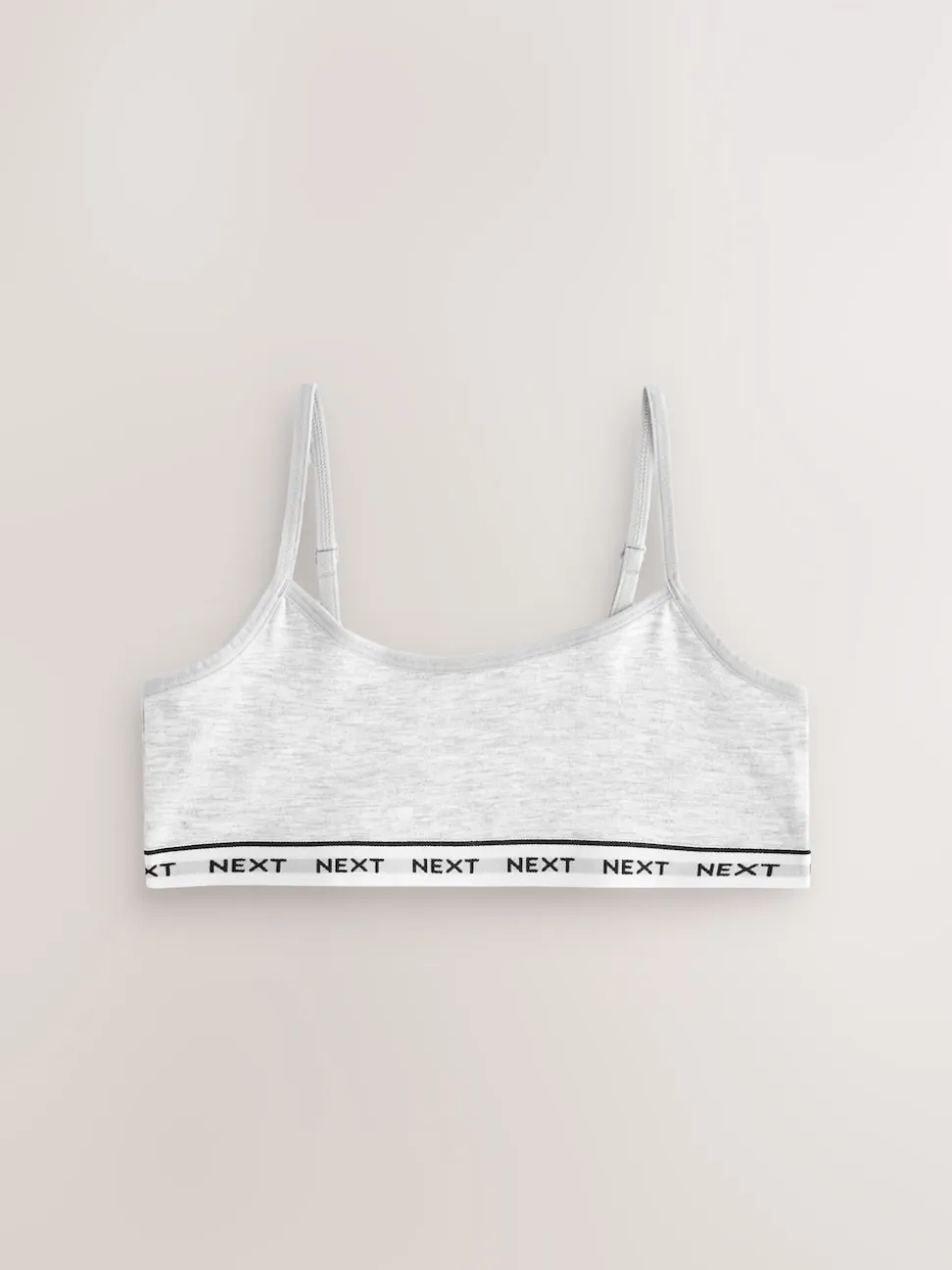 Noir/Blanc/Gris - Strappy Raccourci Hauts 7 Lot (5-16ans)