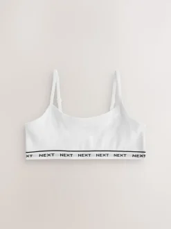 Noir/Blanc/Gris - Strappy Raccourci Hauts 7 Lot (5-16ans)