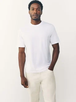 Noir/blanc/gris/gris ardoise/pierre/marron - Ajustement régulier - Lot de t-shirts essentiels en coton 6