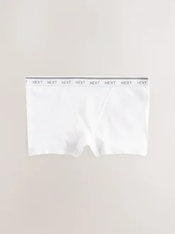 Noir/Blanc/Nu - Lot de 4 culottes à logo en coton