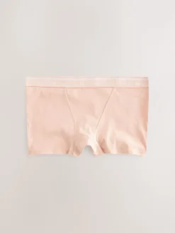 Noir/Blanc/Nu - Lot de 4 culottes à logo en coton