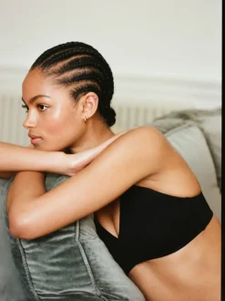 Noir/Blanc/Pastel Rose Nude - Lot de 3 soutiens-gorge en mélange de coton Ultimate Comfort