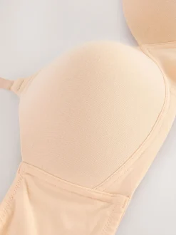 Noir/Blanc/Pastel Rose Nude - Lot de soutiens-gorge DD en coton Blend Ultimate Comfort 3