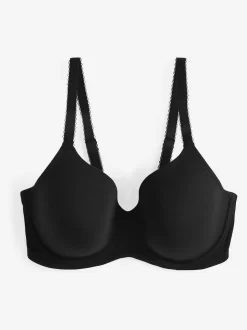 Noir/Blanc/Pastel Rose Nude - Lot de soutiens-gorge DD en coton Blend Ultimate Comfort 3