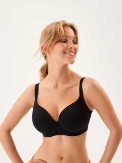 Noir/Blanc/Pastel Rose Nude - Lot de soutiens-gorge DD en coton Blend Ultimate Comfort 3