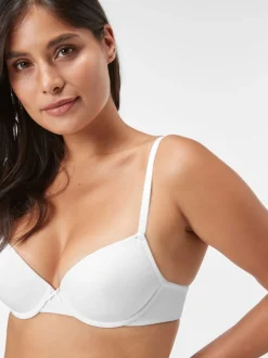 Noir/Blanc/Pastel Rose Nude - Lot de 3 soutiens-gorge en mélange de coton Ultimate Comfort