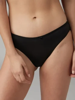 Noir/Blanc/Ppraline Nude - Culotte en microfibre 7 Pack