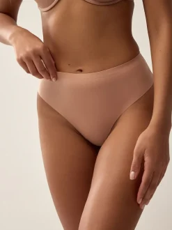 Noir/Blanc/Ppraline Nude - Lot 3 culottes invisibles et confortables