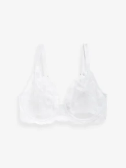 Noir/Blanc/Ppraline Nude - Soutien-gorge en dentelle DD+ 3 Pack