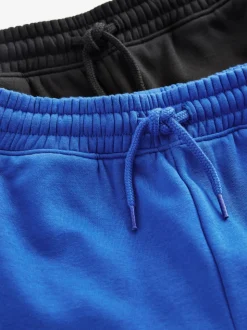 Noir/Bleu Cobalt - Lot de 2 joggings (3-16ans)