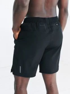 Noir/bleu marine - 9 Inch - Lot de 2 shorts de sport Active Gym