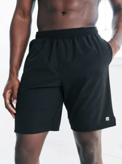 Noir/bleu marine - 9 Inch - Lot de 2 shorts de sport Active Gym