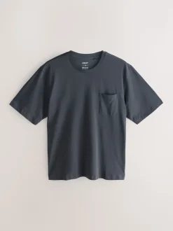 Noir/bleu marine - Ensemble de 3 pyjamas à carreaux en jersey à manches courtes