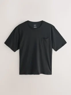 Noir/bleu marine - Ensemble de 3 pyjamas à carreaux en jersey à manches courtes