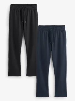 Noir/bleu marine - Ouvert - Brushback Heavyweight Open 2 Pack Joggings