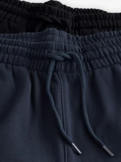 Noir/bleu marine - Ouvert - Brushback Heavyweight Open 2 Pack Joggings