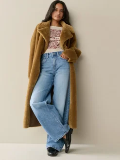 Noir/Bleu moyen - Lot de 2 jeans à jambe large