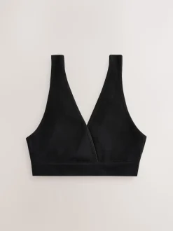 Noir/Crème - Allaitement sans couture et sans fil Ultimate Comfort Soutiens-gorge 2 Pack