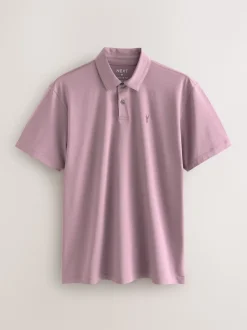 Noir/écru/bleu/vert/rose - Ajustement régulier - Polo en jersey Manches courtes 5 Pack