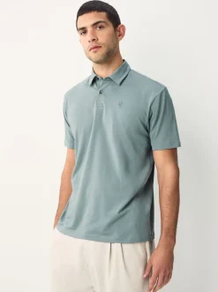 Noir/écru/bleu/vert/rose - Ajustement régulier - Polo en jersey Manches courtes 5 Pack